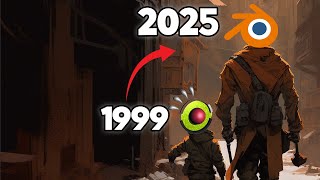 Comment le logo de Blender a évolué au fil des ans screenshot 1