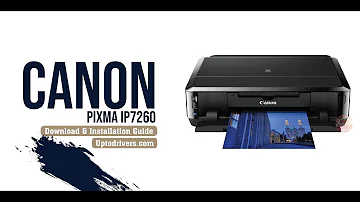 How To Download & Install Canon PIXMA iP7260 Printer | Uptodrivers
