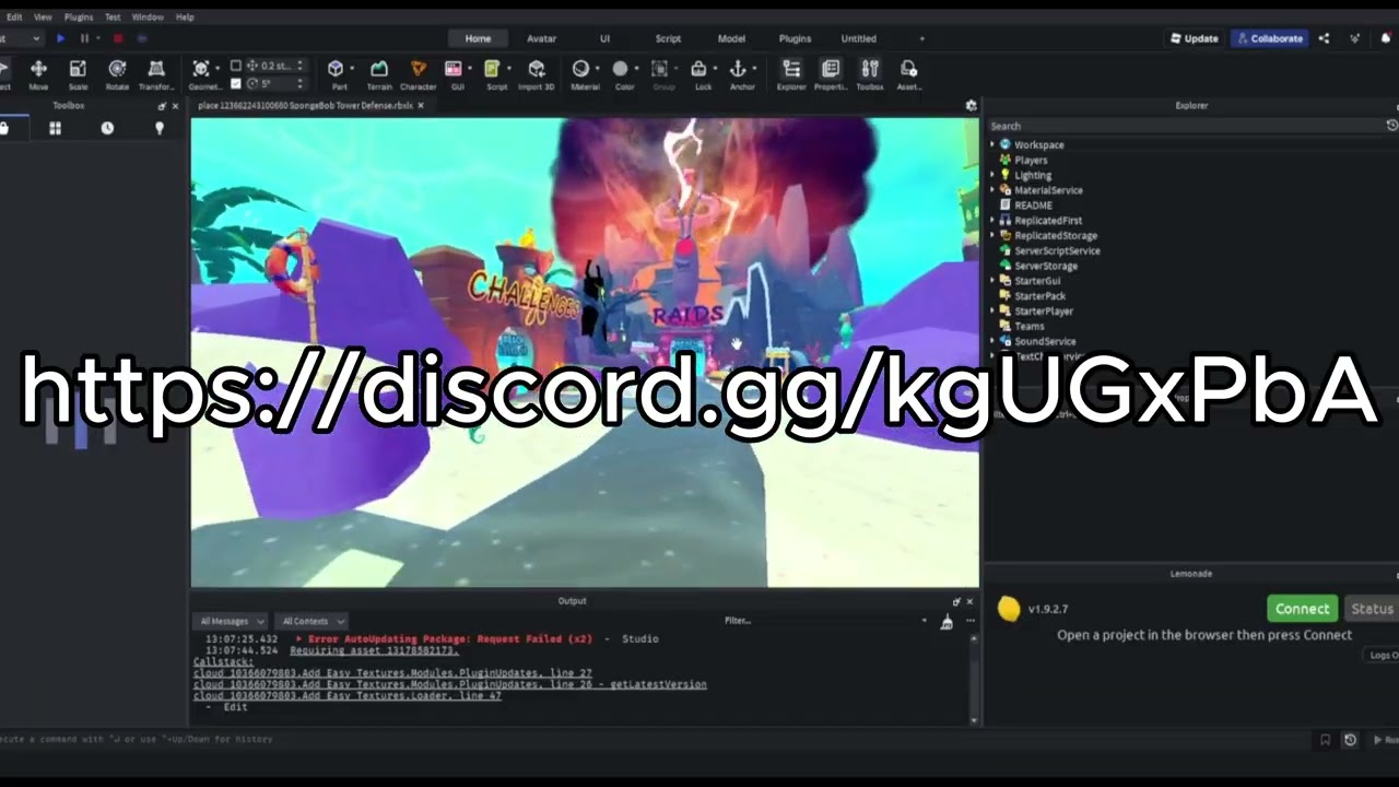 ROBLOX SPONGEBOB TOWER DEFENSE UNCOPYLOCKED