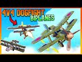 4v4 dogfight but with ww1 biplanes  trailmakers multiplayer