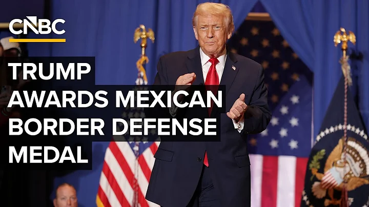 President Trump awards Mexican Border Defense Medal at the White House — 12/15/2025