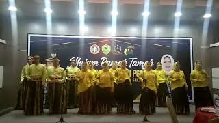 Berruku cabberu padus PGRI Porseni V