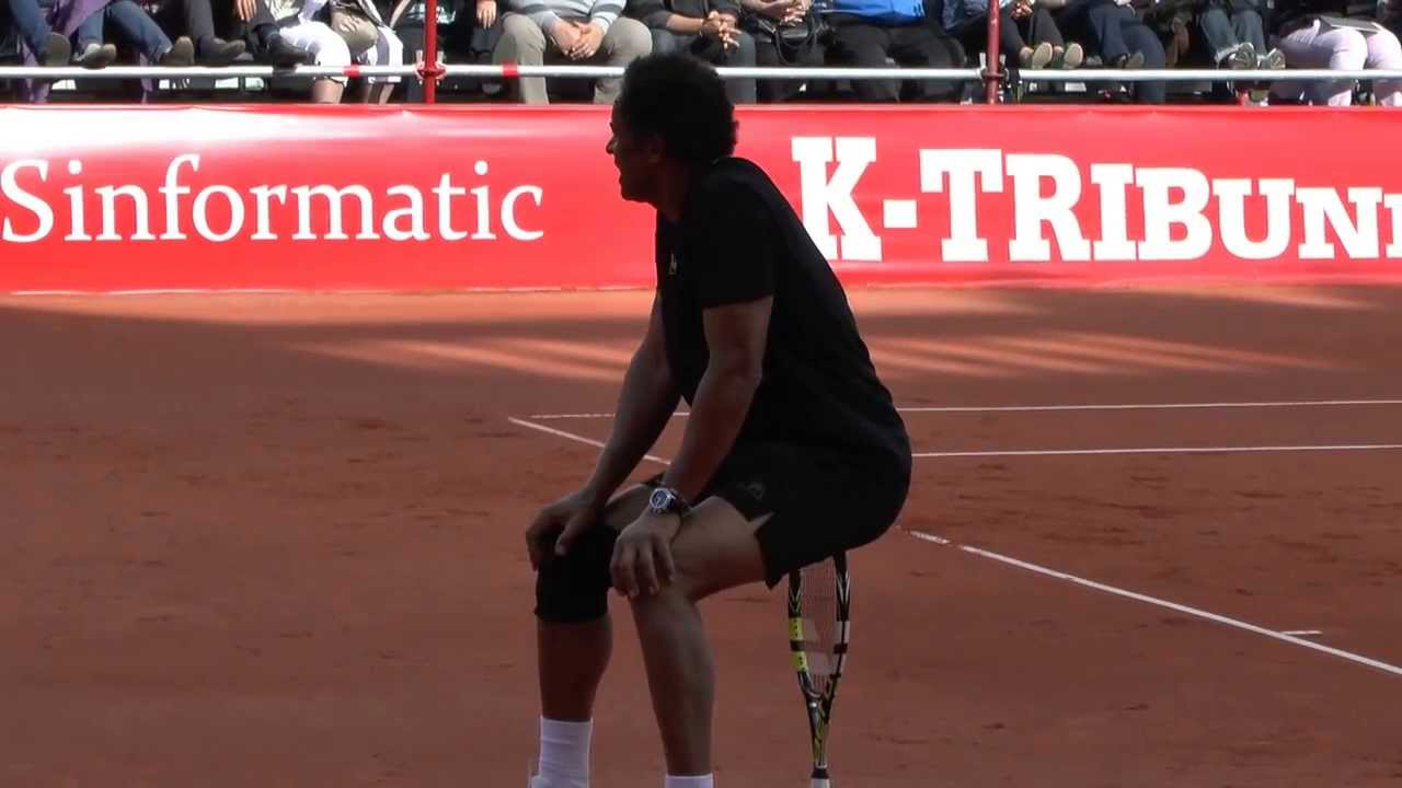 Yannick Noah&Henri Leconte vs Mansour Bahrami&Guy Forget: Great Tennis Fun!