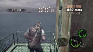 Leanna & DSP bicker through Resident Evil 5 Mercs co-op