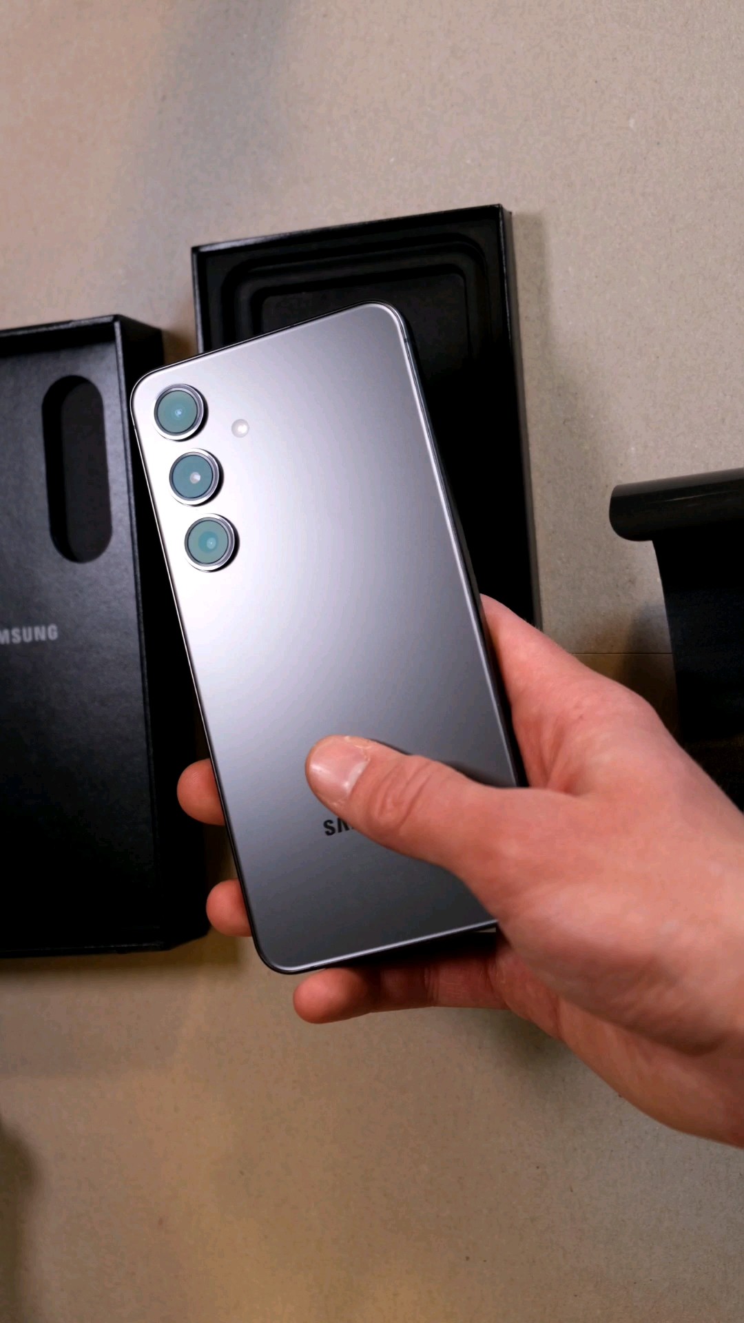 Samsung Galaxy S24 unboxing ASMR | Onyx black 256gb Exynos version