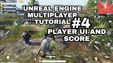 Team death match UNREAL ENGINE tutorial PLAYER UI AND SCORE#4 #unrealengine #multiplayer