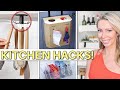20 *CLEVER* KITCHEN ORGANIZATION HACKS 2024! Ultimate Space-Saving Small Kitchen Organization