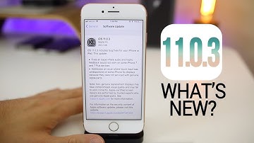 iOS 11.0.3 Released - Last Chance For Some