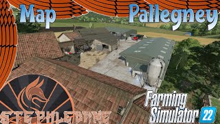 ( PC - XBOX - PS4 - PS5 ) Farming Simulator 22 / Présentation de la map Pallegney by MA7Studio