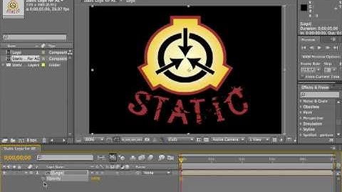 Adobe After Effects CS4 Tutorial 29 - Animating Properties