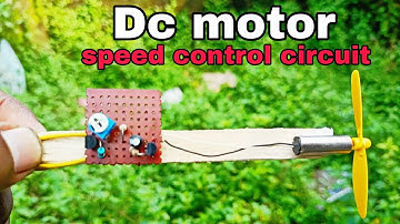 DIY DC Motor Speed Control Circuit Using PNP and NPN Transistors