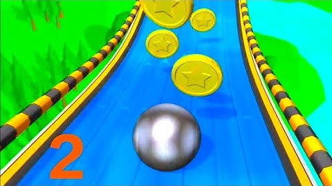Going Balls, SpeedRun, Going Balls PortalRun Gameplay Level 2, very hard gameplay