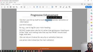 JavaScript Forms & Progressive Enhancement- Week 8.1 -Part1/4