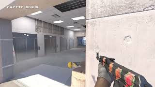 PYREXKUAA FACEIT LVL10 ECO ROUND 4 KILLS TEC9 @ VERTIGO