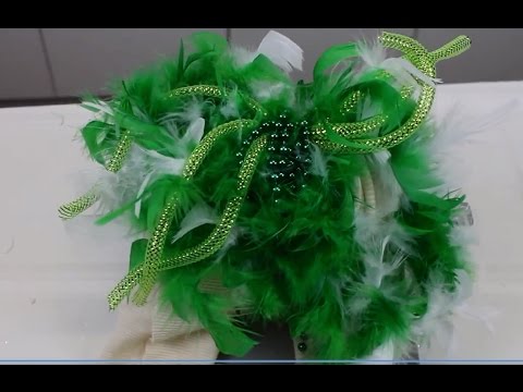 St Patrick's Day Scarf - DIY Idea from Bowdabra