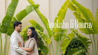 Apeksha & Gaurav | Hotel Royal Bagh, Jaipur | 4K Engagement Highlights Film by Once More Please!