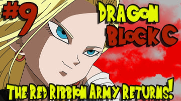 Minecraft: Dragon Ball Z Mod! (Dragon Block C) - Episode 9 - The Red Ribbon Army Returns!