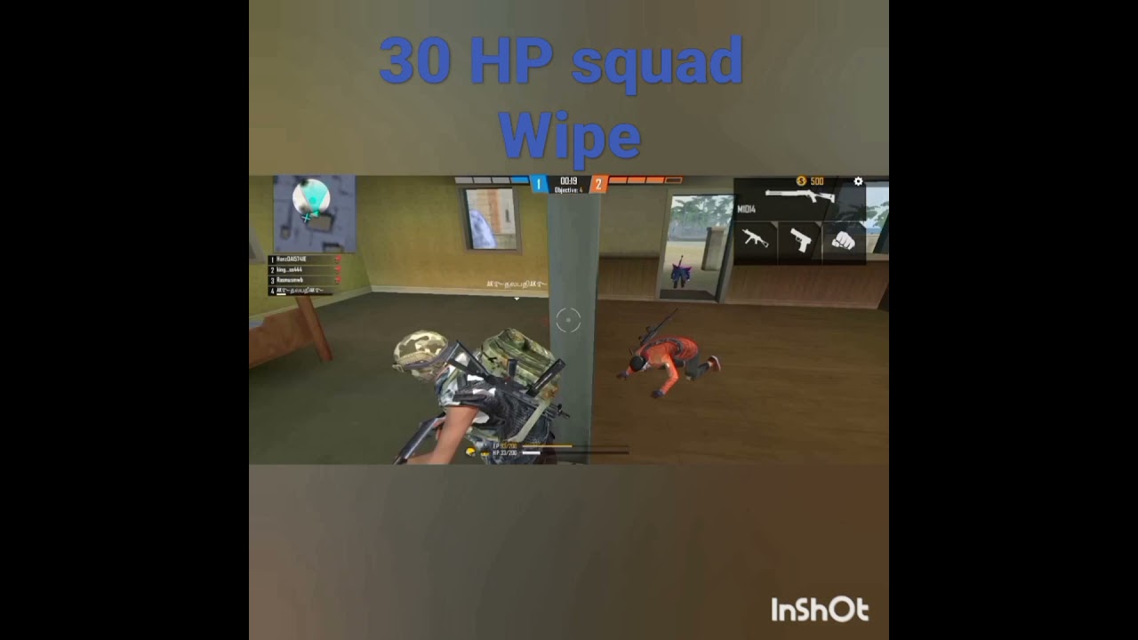 30 HP squad wipe srm fans like and subscribe