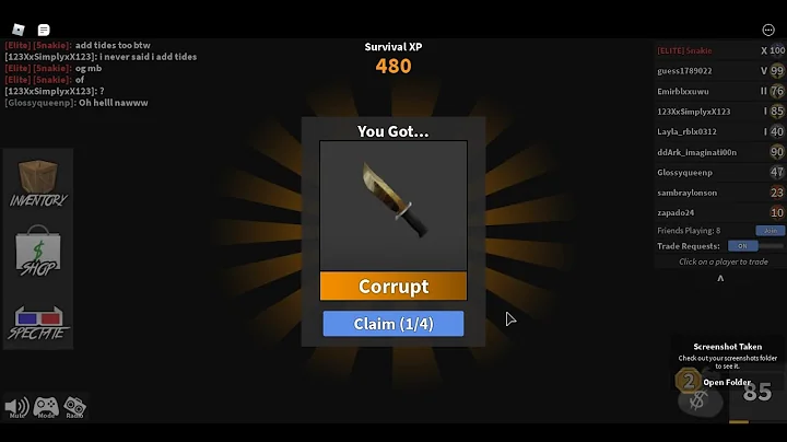 I GOT MY DREAM KNIFE! MM2 trading montage pt2!(Mm2)