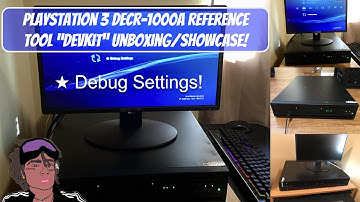 PlayStation 3 DECR-1000A Reference Tool DevKit/Development Unboxing/Showcase! - Rebug DECR CFW!