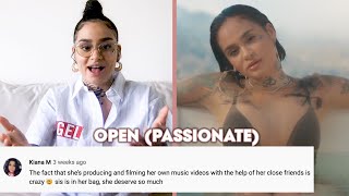 Kehlani Reacts to YouTube Comments on Her Music Videos | Teen Vogue