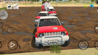 Impossible Challenge: 3 Cars Pulling a Loaded Truck screenshot 5