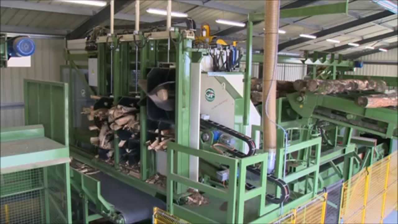 PEZZOLATO TLC 1500 - Impianto per legna da ardere/Firewood production plant installed in France