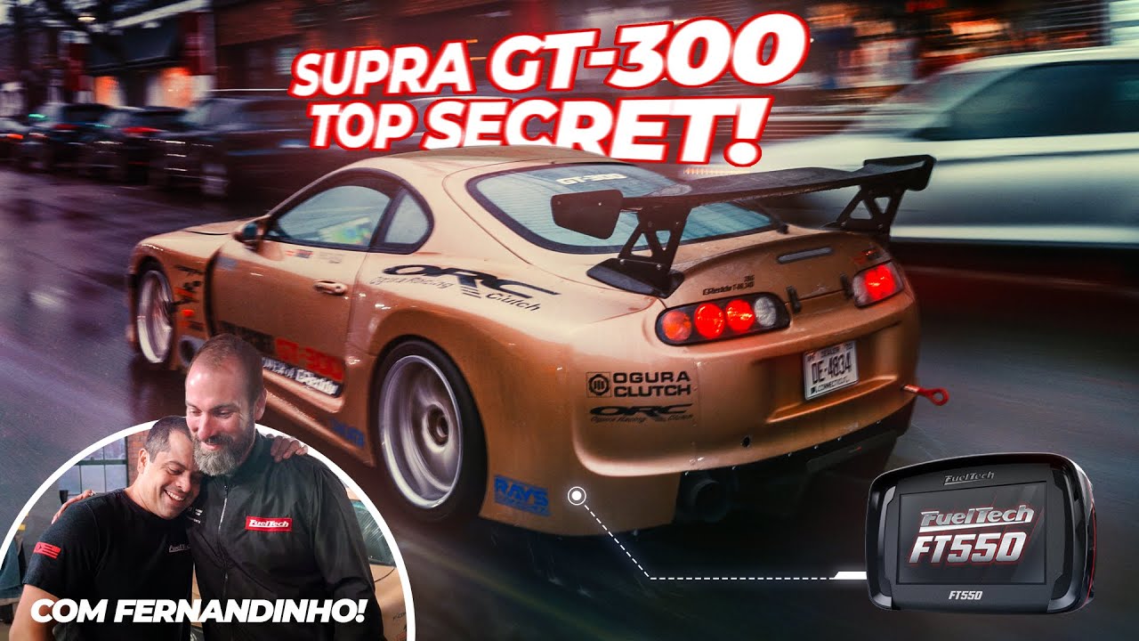 Smoky Nagatas Top Secret Supra GT-300 gets FuelTech ECU in 2023