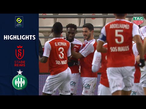 Reims St. Etienne Goals And Highlights