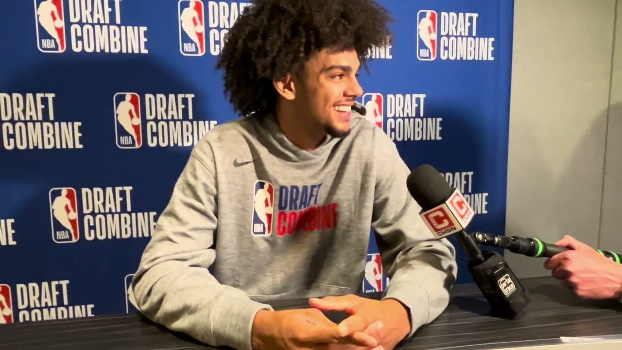 Asa Newell 2025 NBA Draft Combine Interview
