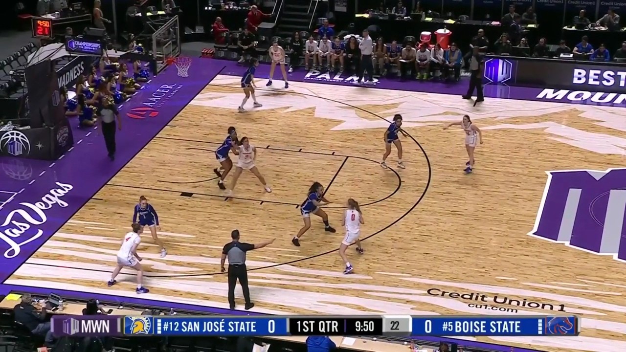 NCAAW 2026.03.07 MWC Women's Basketball First Round -  (5) Boise State vs (12) San Jose State