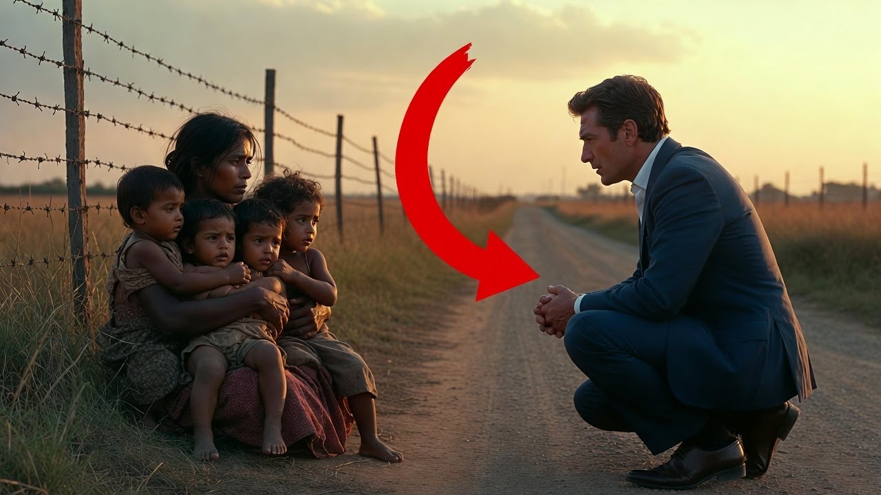 „NIE ZROBIĘ CI KRZYWDY…” — POWIEDZIAŁ MILIONER DO KOBIETY, KTÓRĄ ZOBACZYŁ NA DRODZE Z CZWORACZKAMI