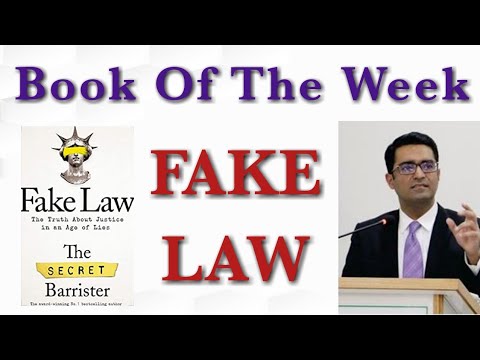 Book Of The Week ; FAKE LAW I UMAR RIAZ