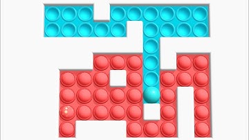 Pop It Maze - All Levels Gameplay Android, iOS