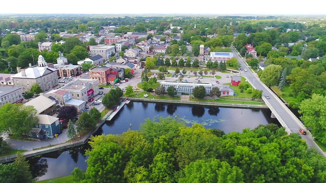 Flying over Perth, Ontario, Canada YouTube