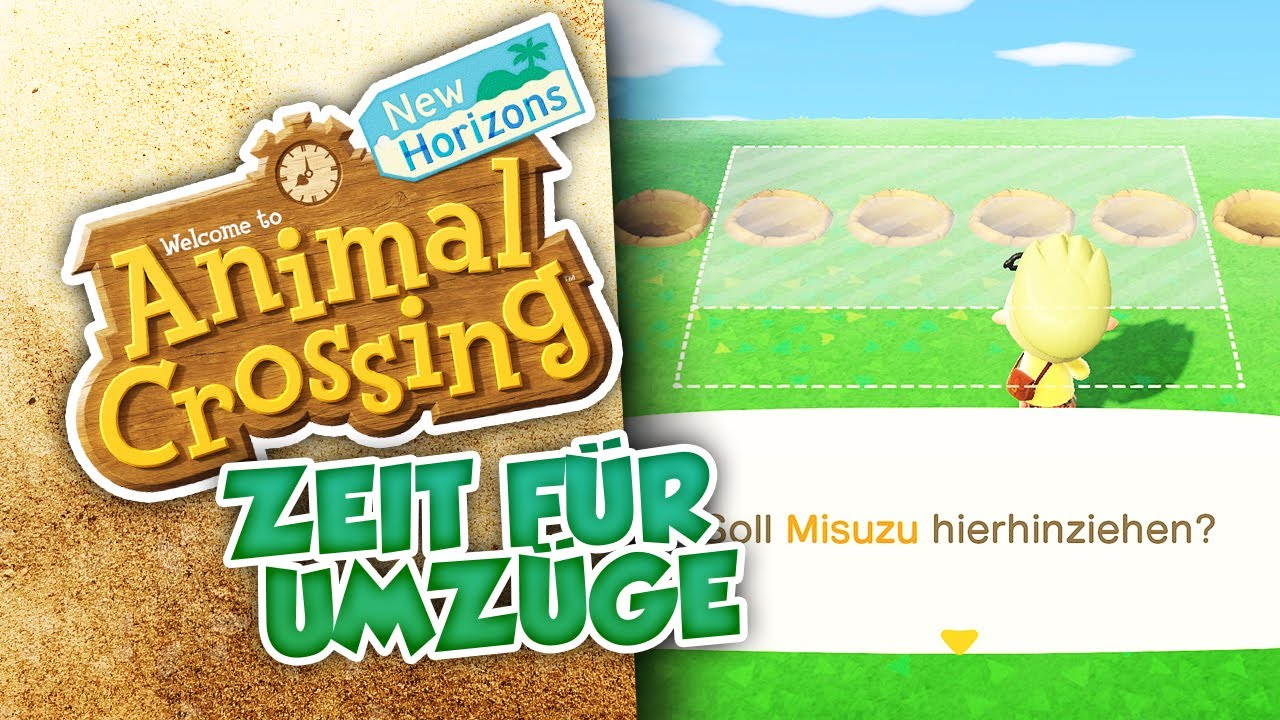 Animal Crossing New Horizons Zeit Umstellen Zeit für UMZÜGE! 🏝 43 • Let's Play ANIMAL CROSSING NEW HORIZONS - YouTube