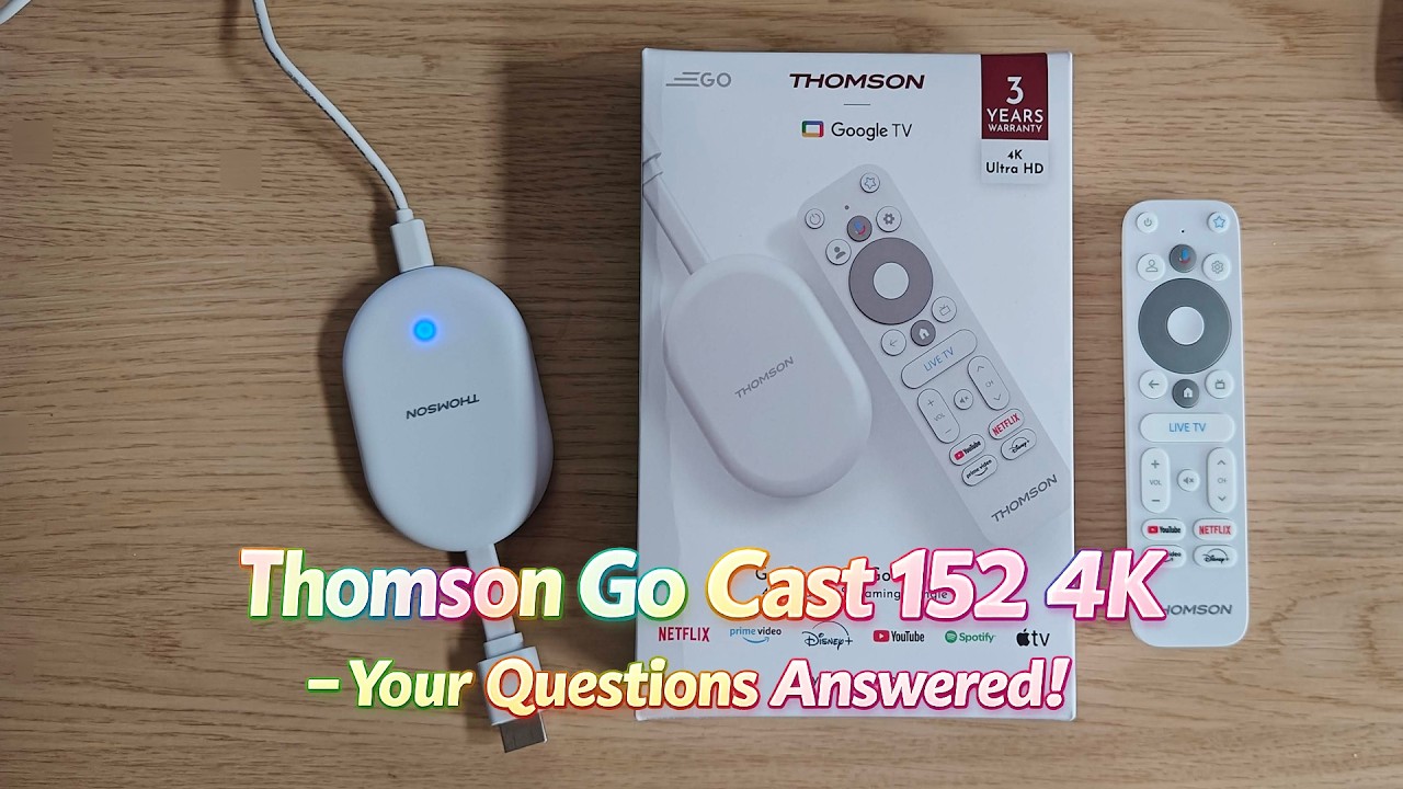 🔶 Thomson Cast 152 32gb 4K UHD Streaming Device -  Your Questions Answered 🔶
