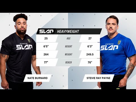 Nate Burnard vs Stevie Ray Payne  Power Slap 4, August 9 on Rumble