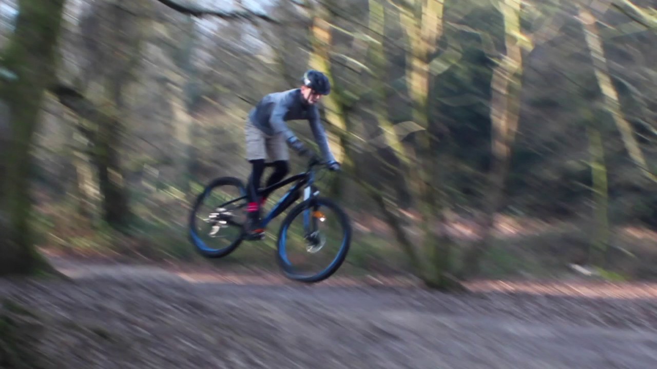 Newlands corner mtb jumps YouTube