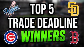 The 5 Biggest Winners of the MLB Trade Deadline