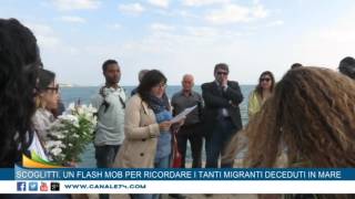 Scoglitti. Un flash mob per ricordare i tanti migranti deceduti in mare