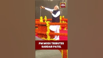 PM Modi Pays Tribute to Sardar Vallabhbhai Patel at #statueofunity  | #rashtriyaektadiwas  #pmmodi