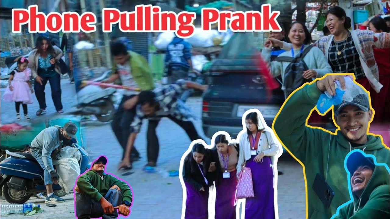Phone Pulling Prank Ever /Namy duda thage/ Charamdwre😁