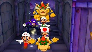 Mario Party  5 Minigames  Mario Vs Waluigi Vs Koopa Kid Vs Toad (Master CPU)