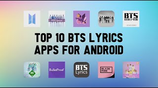 Top 10 Best BTS Lyrics Apps For Android screenshot 4