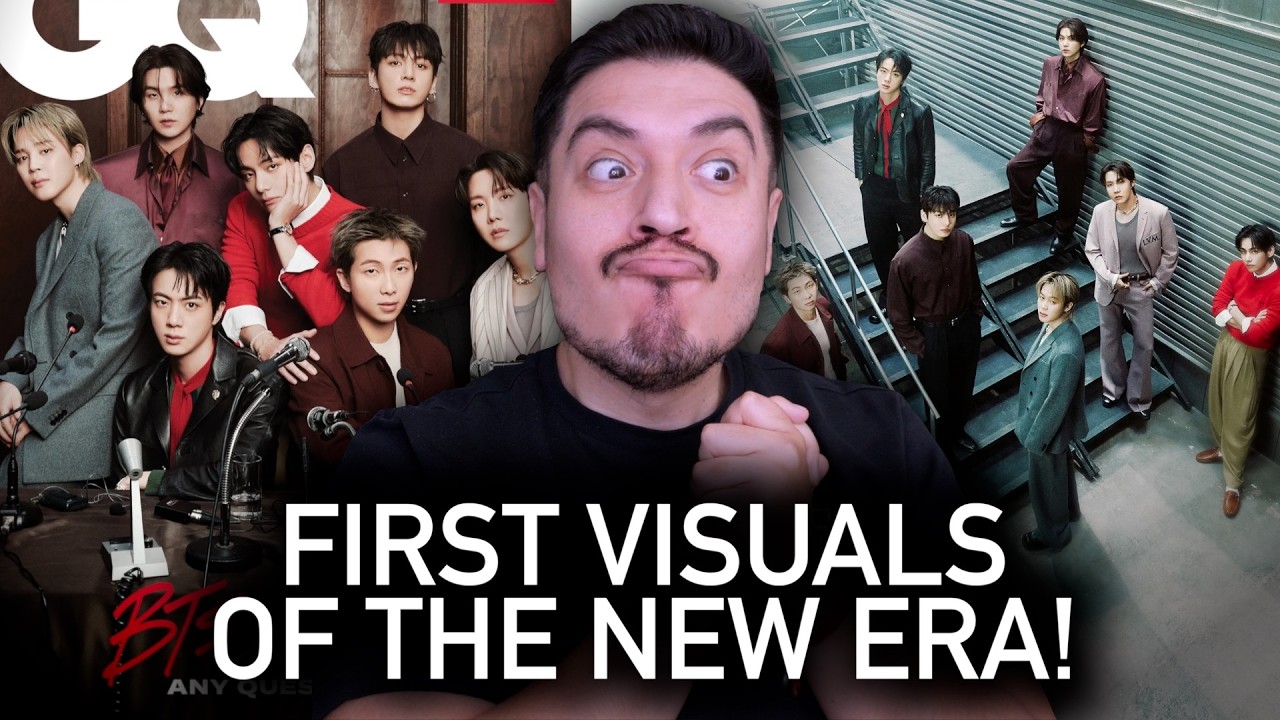 BTS 'BEGINS AGAIN' | First OT7 Visuals! (GQ Magazine)