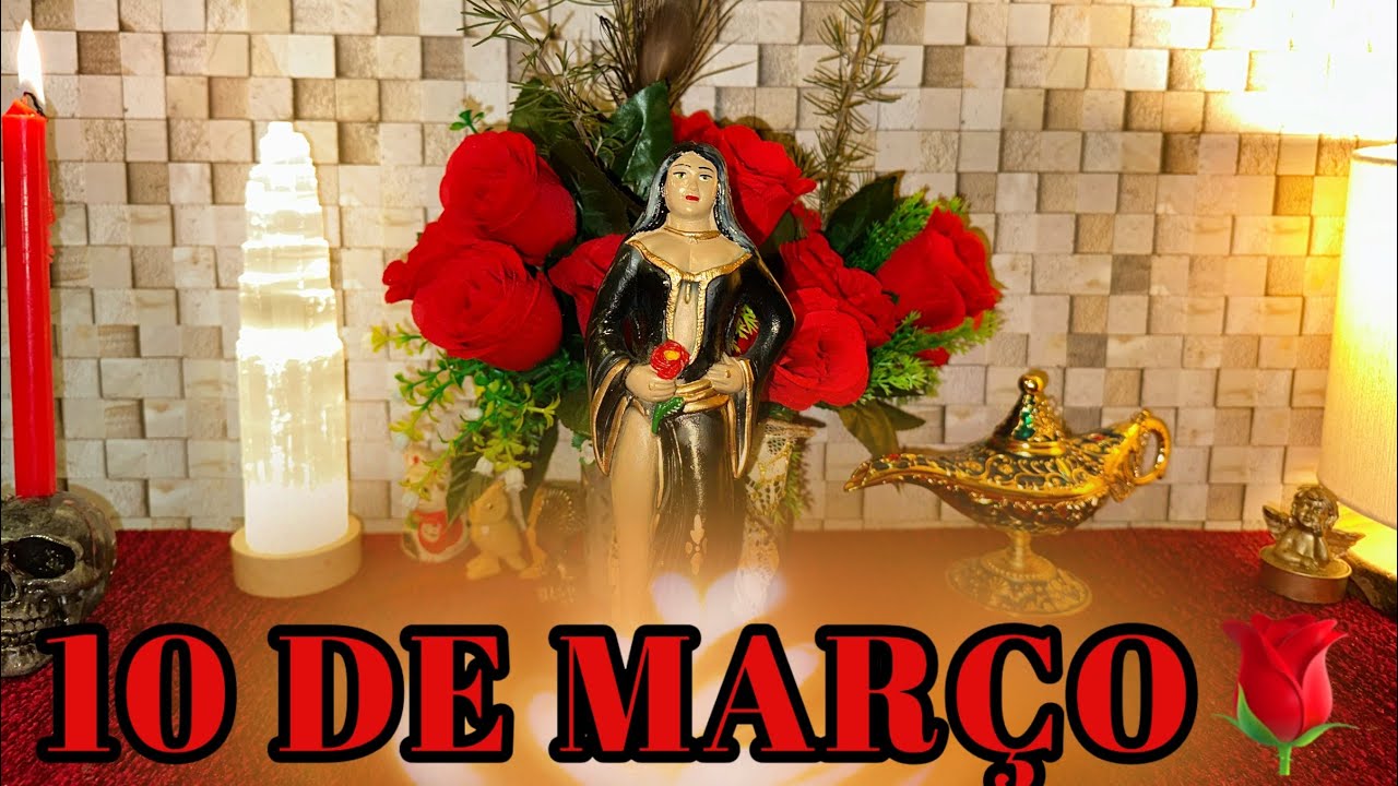 PREVISÕES DO DIA!!! 🌹 10/03/2026