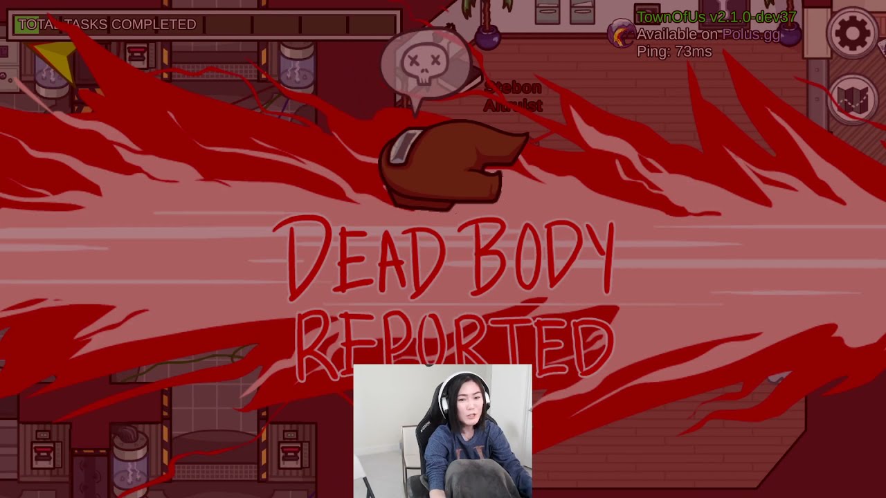 Steve Almost Revives Hafu (Crewfu Modded Among Us Clip)