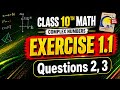 Class 10th math New book  Exercise No 1.1 QUESTION no 2,3