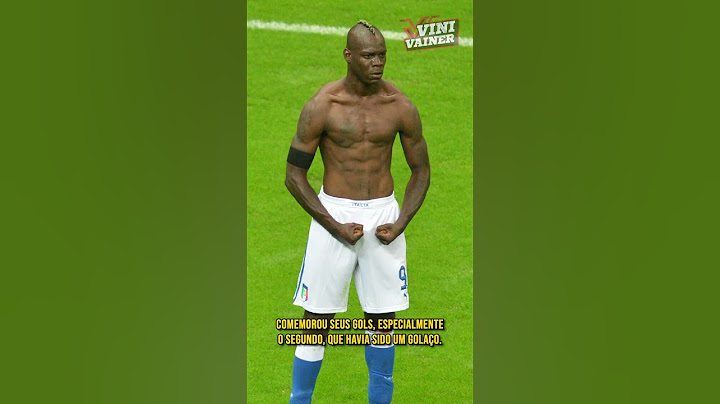 BALOTELLI EXPLICOU PORQUÊ NÃO COMEMORA SEUS GOLS #shorts